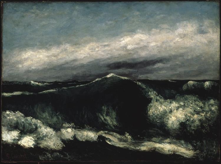 Gustave Courbet Wave